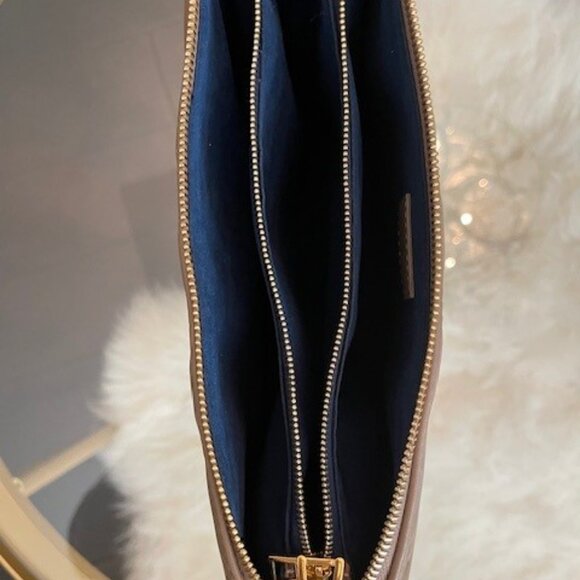 GIFTABLE LOUIS VUITTON  Lambskin Embossed Monogram Coussin PM Taupe - Picture 16 of 16